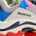 Balenciaga Triple S Sneaker Grey / Pink / Blue