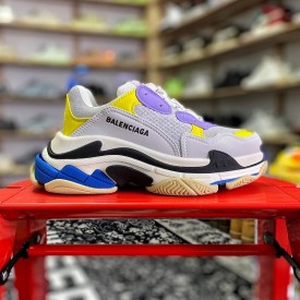 Balenciaga Triple S Sneaker Grey / Purple / Yellow