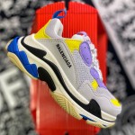 Balenciaga Triple S Sneaker Grey / Purple / Yellow