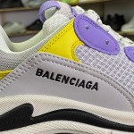 Balenciaga Triple S Sneaker Grey / Purple / Yellow