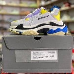 Balenciaga Triple S Sneaker Grey / Purple / Yellow