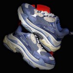 Balenciaga Triple S Sneaker Dark Blue