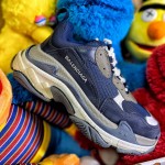 Balenciaga Triple S Sneaker Dark Blue