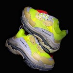 Balenciaga Triple S Sneaker Grey / Green