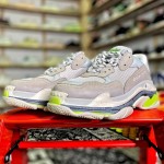 Balenciaga Triple S Sneaker Grey / Green color