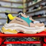 Balenciaga Triple S Sneaker Yellow / Green