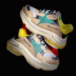 Balenciaga Triple S Sneaker Yellow / Green