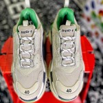 Balenciaga Triple S Sneaker Green / Grey Color