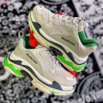 Balenciaga Triple S Sneaker Green / Grey Color