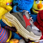 Balenciaga Triple S Sneaker Grey / Red / Yellow