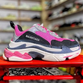 Balenciaga Triple S Sneaker Peach / Grey