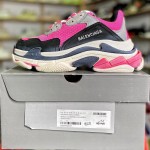 Balenciaga Triple S Sneaker Peach / Grey