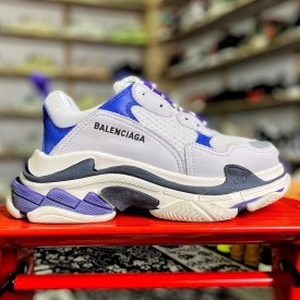 Balenciaga Triple S Sneaker White / Blue Jean