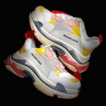 Balenciaga Triple S Sneaker White / Red / Pink