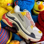 Balenciaga Triple S Sneaker White / Red / Pink