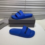 Balencaiga Piscine Slide Sandals Blue