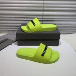 Balencaiga Piscine Slide Sandals Yellow