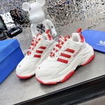 Balenciaga / Adidas Triple S Sneaker in Red