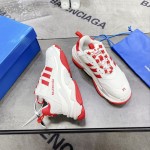 Balenciaga / Adidas Triple S Sneaker in Red