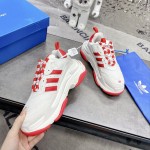 Balenciaga / Adidas Triple S Sneaker in Red