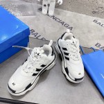 Balenciaga / Adidas Triple S Sneaker in White