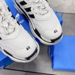 Balenciaga / Adidas Triple S Sneaker in White