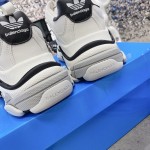 Balenciaga / Adidas Triple S Sneaker in White