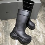 Balenciaga Crocs™ Boot in Black