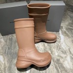 Balenciaga Crocs™ Boot in Brown