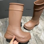 Balenciaga Crocs™ Boot in Brown