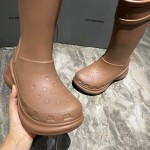 Balenciaga Crocs™ Boot in Brown