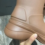 Balenciaga Crocs™ Boot in Brown