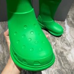 Balenciaga Crocs™ Boot in Green