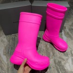 Balenciaga Women's Crocs™ Boot in Bright Pink