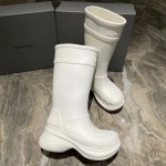 Balenciaga Crocs™ Boot in White