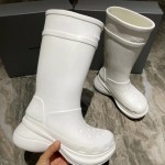 Balenciaga Crocs™ Boot in White