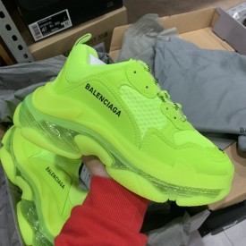 Balenciaga Triple S Sneakers Fluorescent Green