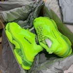 Balenciaga Triple S Sneakers Fluorescent Green