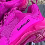 Balenciaga Triple S Sneakers Fuchsia