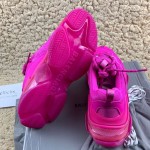 Balenciaga Triple S Sneakers Fuchsia