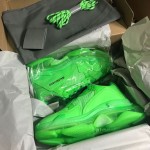 Balenciaga Triple S Sneakers Green