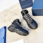 Dior Diorizon Hiking Ankle Boot Black Technical Mesh with Black Rubber