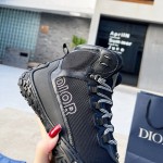 Dior Diorizon Hiking Ankle Boot Black Technical Mesh with Black Rubber