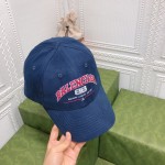 Maison Balenciaga Baseball Cap Blue