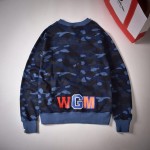 Bape 1st Camo Shark Crewneck Blue