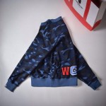 Bape 1st Camo Shark Crewneck Blue