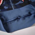 Bape 1st Camo Shark Crewneck Blue