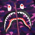 Bape 1st Camo Shark Crewneck Purple