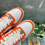 A Bathing Ape Bape Sta Low Sneakers Orange Patent