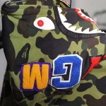 Bape Shark Full Zip Hoodie Camo